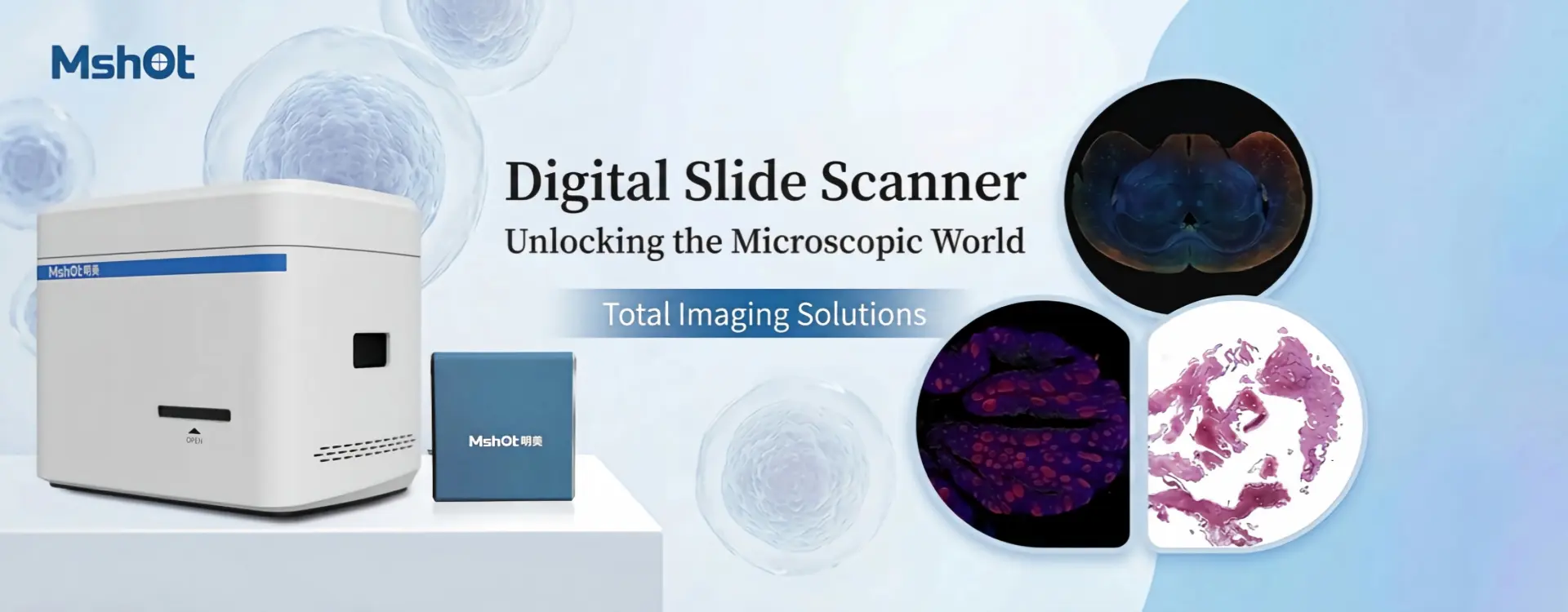 Mshot digital slide scanner for pathology and whole slide imaging